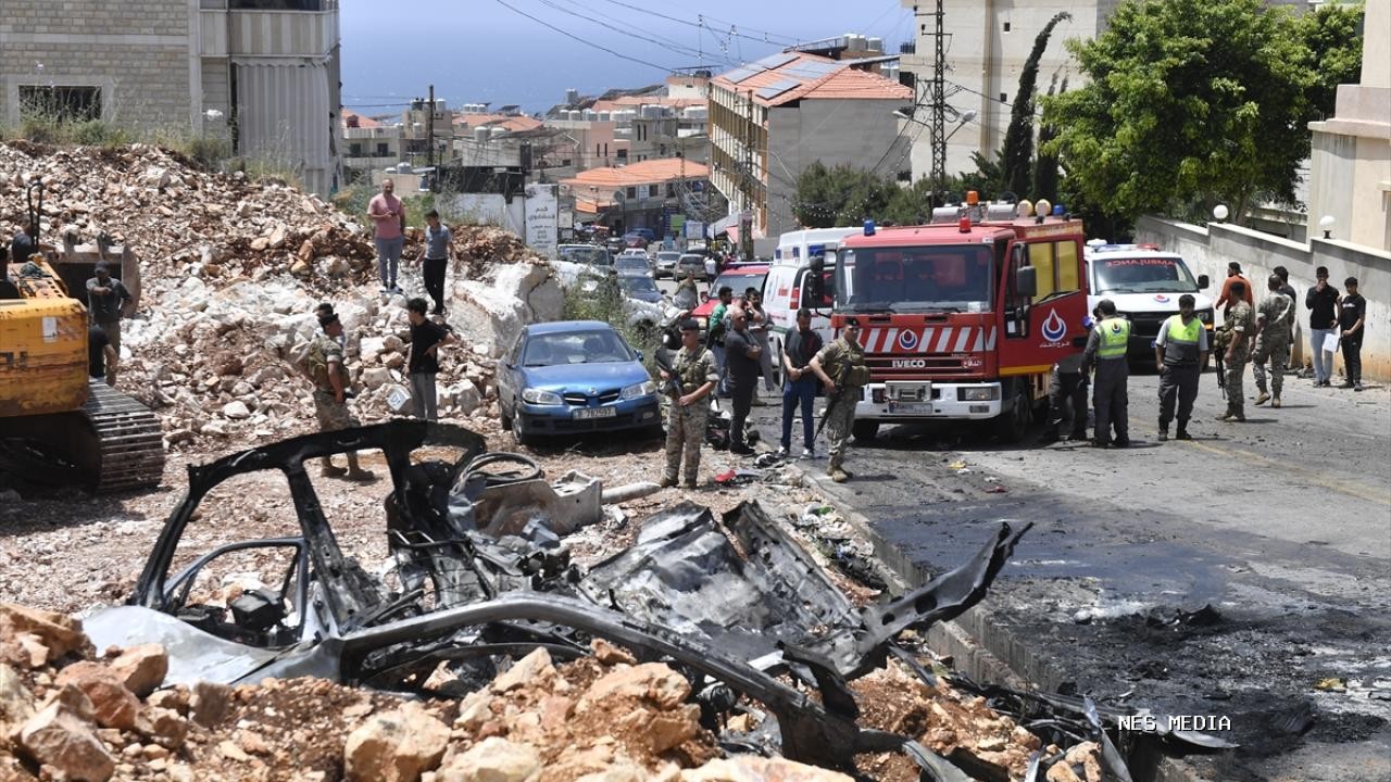 Katil İsrail'in ateşkese rağmen Lübnan'a düzenlediği İHA saldırılarında ölenlerin sayısı 12'ye yükseldi