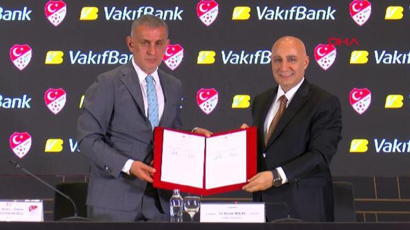 TFF ile VakıfBank arasında milli takımlar ana sponsorluk anlaşması imzalandı