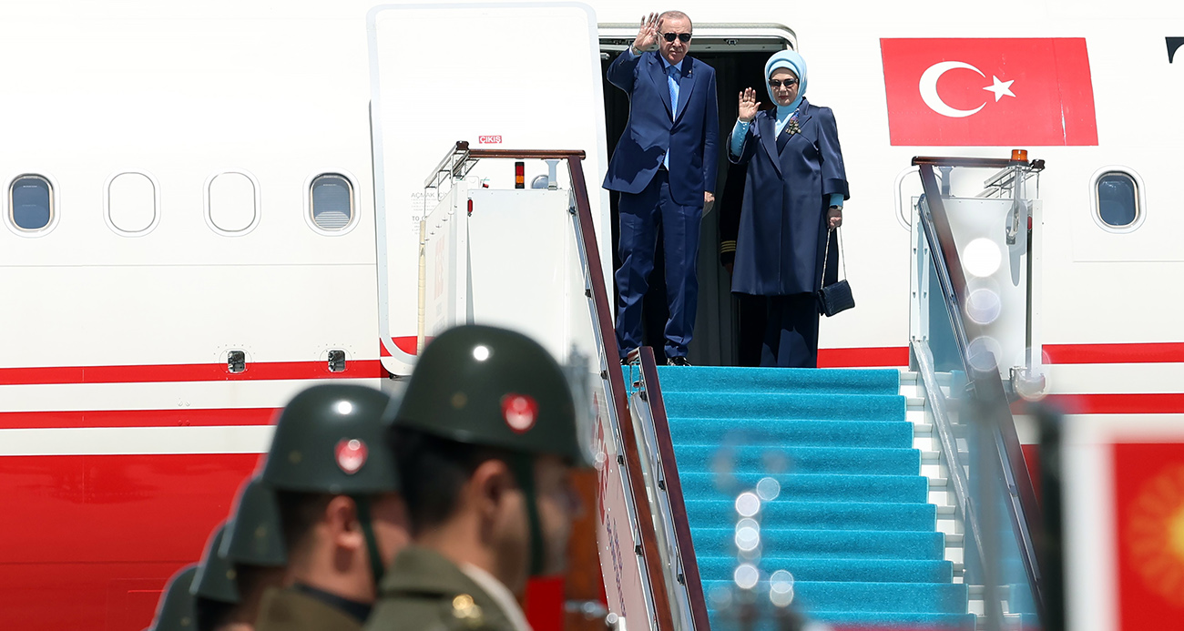 Cumhurbaşkanı Erdoğan Kazakistan’a gitti