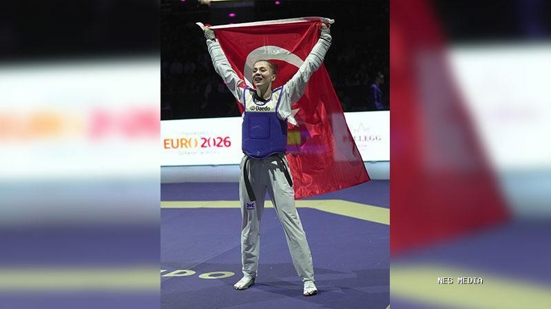 Avrupa Tekvando Şampiyonası’nda Merve Dinçel Kavurat altın madalya kazandı