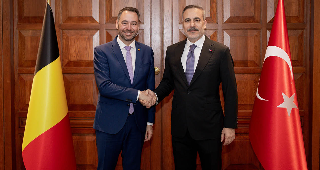 Bakan Fidan, Belçikalı mevkidaşı Prevot ile bir araya geldi