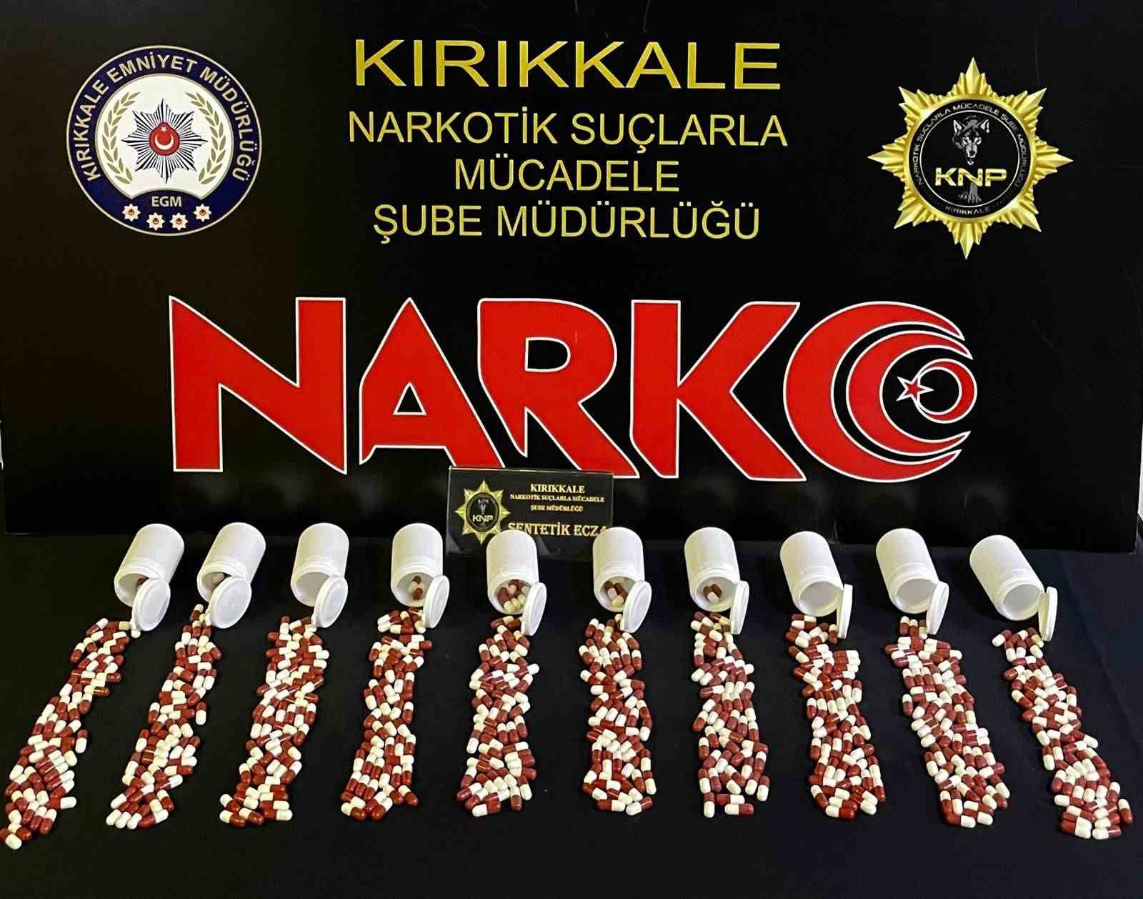 Kırıkkale’de uyuşturucu operasyonu: 2 tutuklama