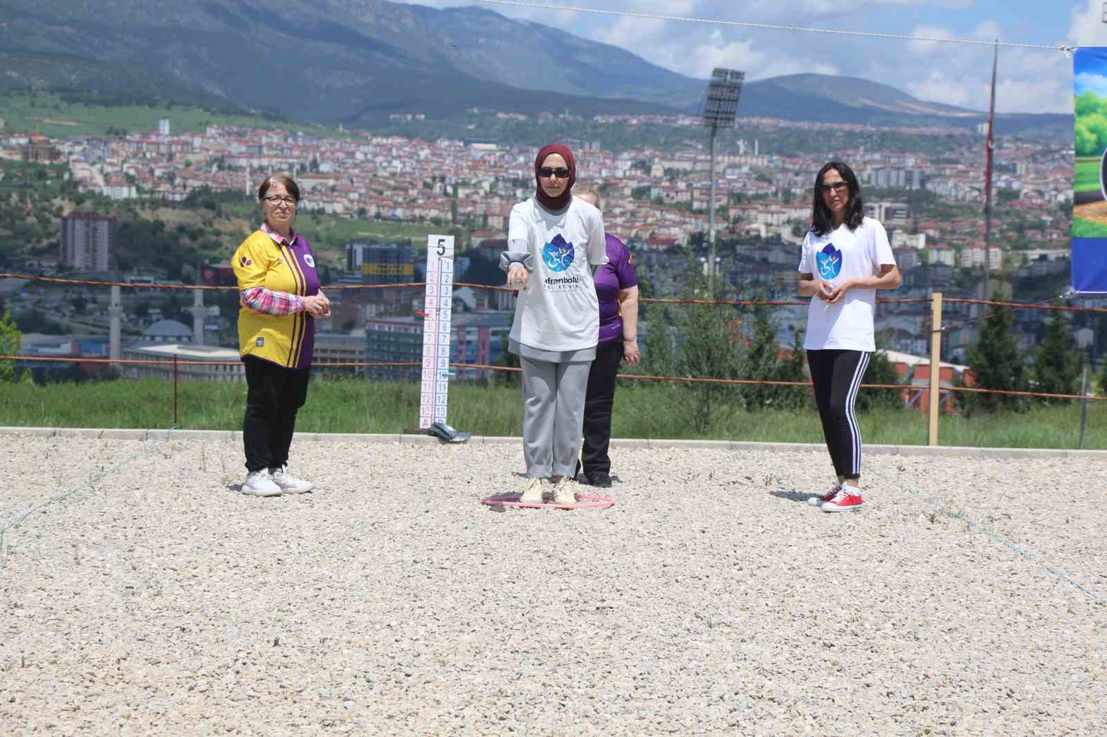 Karabük’te özel çocuk anneleri bocce etkinliğinde buluştu