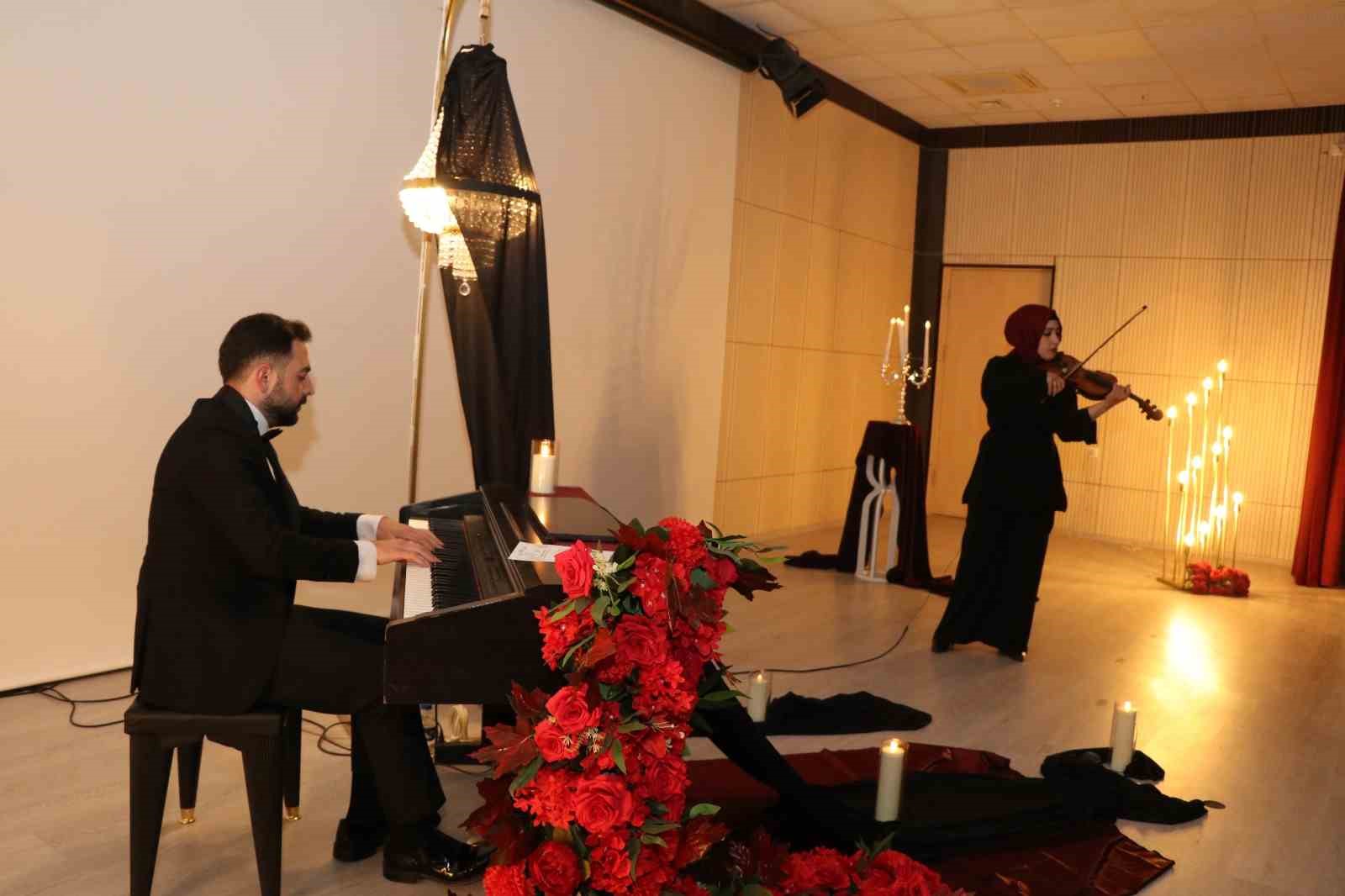 Oltu’da piyano resitali büyük beğeni topladı