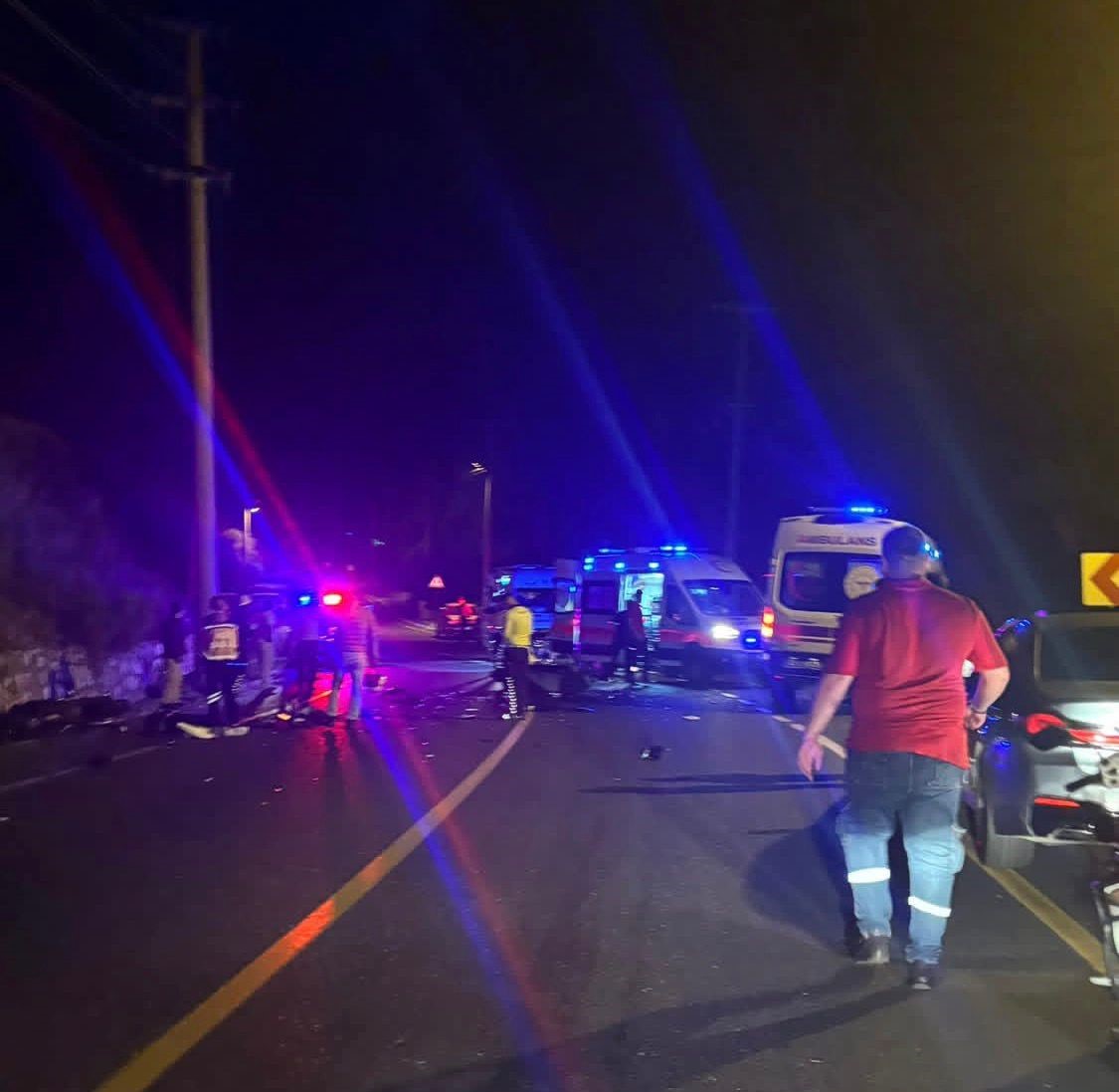 Marmaris’te trafik kazası: 2 ölü