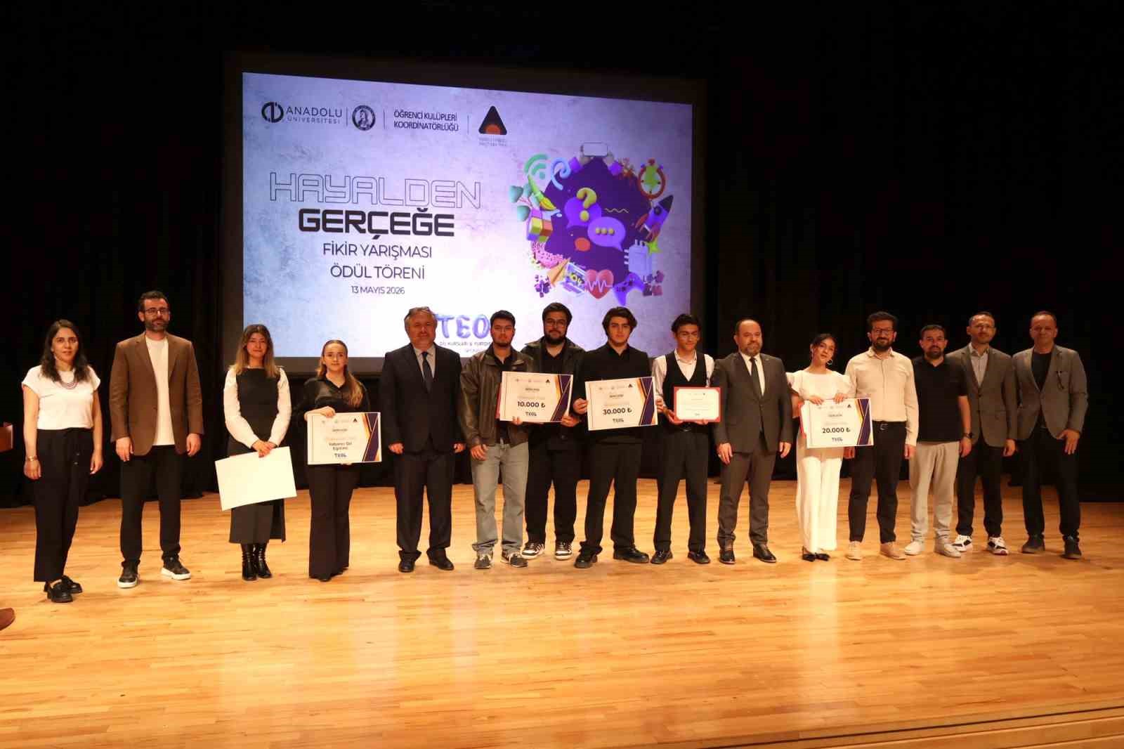 Hayalden Gerçeğe Fikir Yarışması" finali gerçekleştirildi