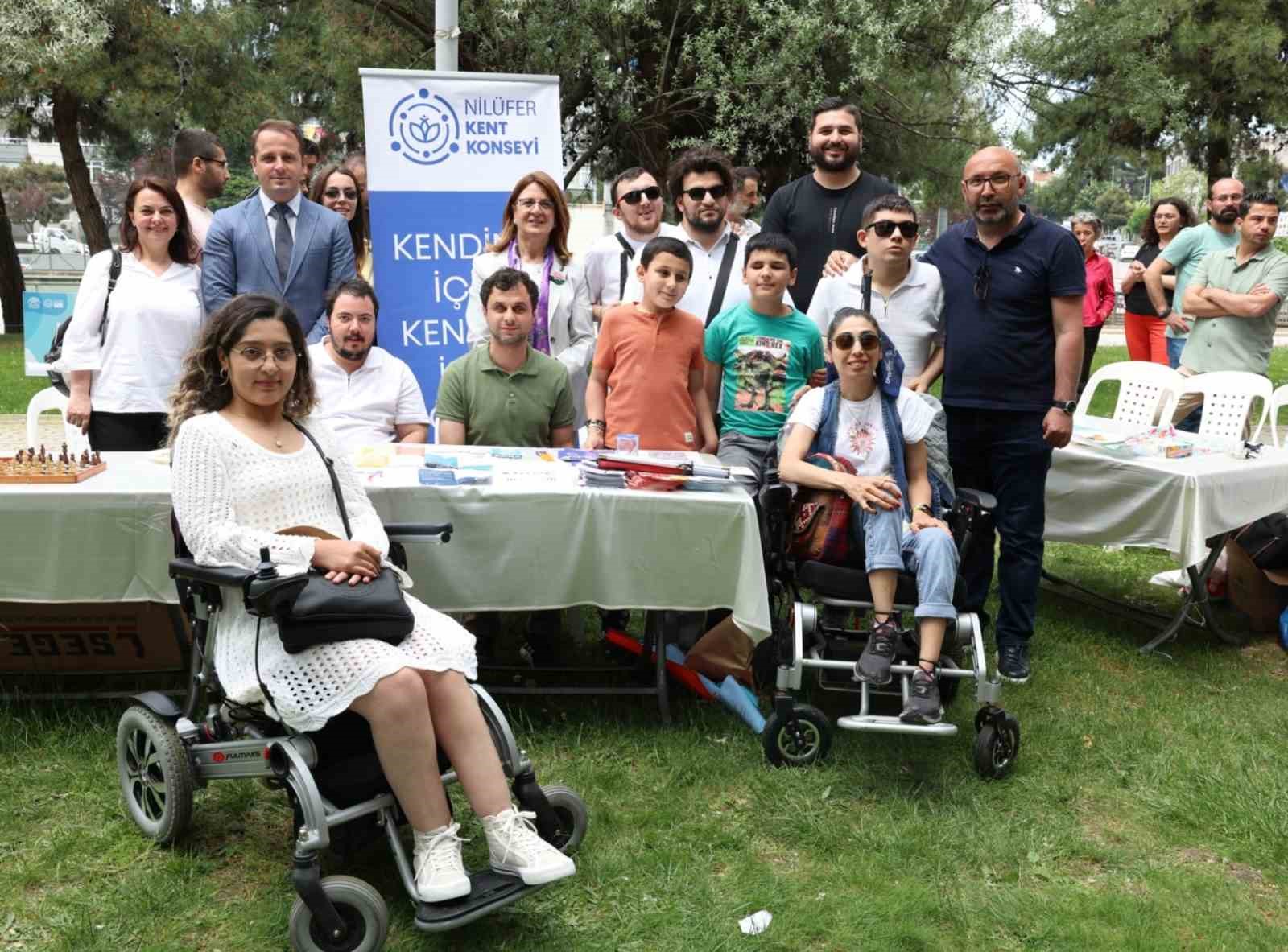 Nilüfer’de engeller sevgi ile aşılıyor