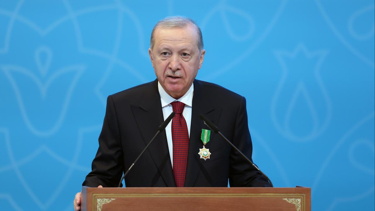 Cumhurbaşkanı Erdoğan konuşuyor