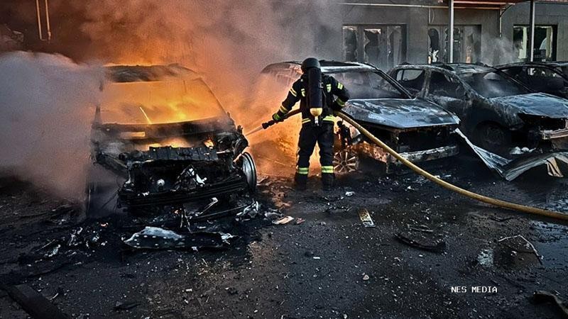 Ukrayna: Rusya, 56 füze ve 675 SİHA ile saldırı düzenlediUkrayna, Rus ordusunun farklı tipte 56 füze ve 675 silahlı insansız hava aracıyla saldırı gerçekleştirdiğini duyurdu.