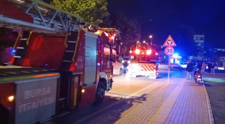 Bursa’da sporcu kamp merkezinde çıkan yangın söndürüldü