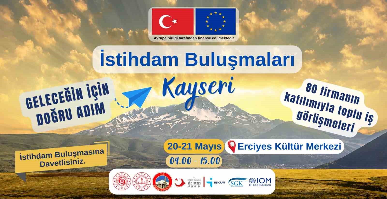 Kayseri’de bin 500 kişilik toplu iş görüşmesi yapılacak