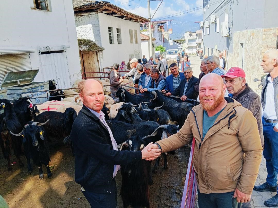 Bozdoğan Yazıkent’te Kurban Pazarı hareketlendi
