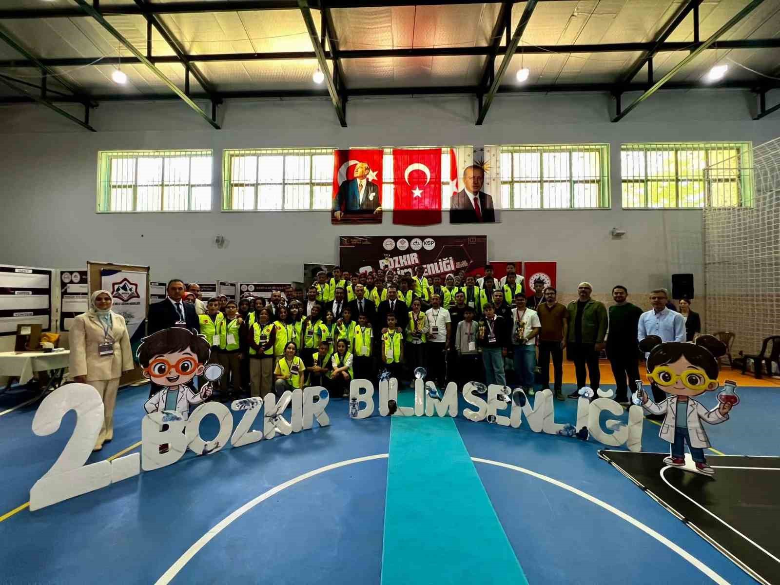 Bozkır’da 2. Bilim Şenliği coşkuyla tamamlandı