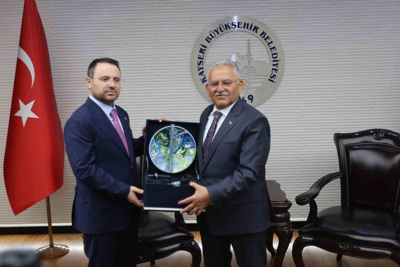 Başkan Büyükkılıç, Bakan Gürlek’i ağırladı: "Kayseri, bir cazibe merkezi"