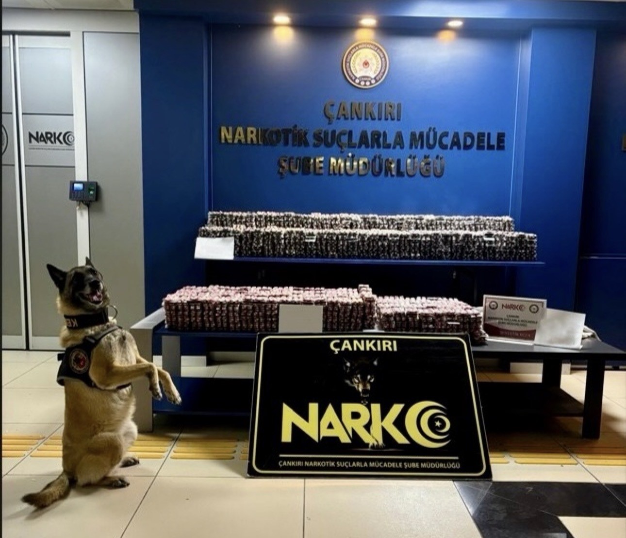 Çankırı’da uyuşturucu operasyonu: 85 bin adet hap ele geçirildi
