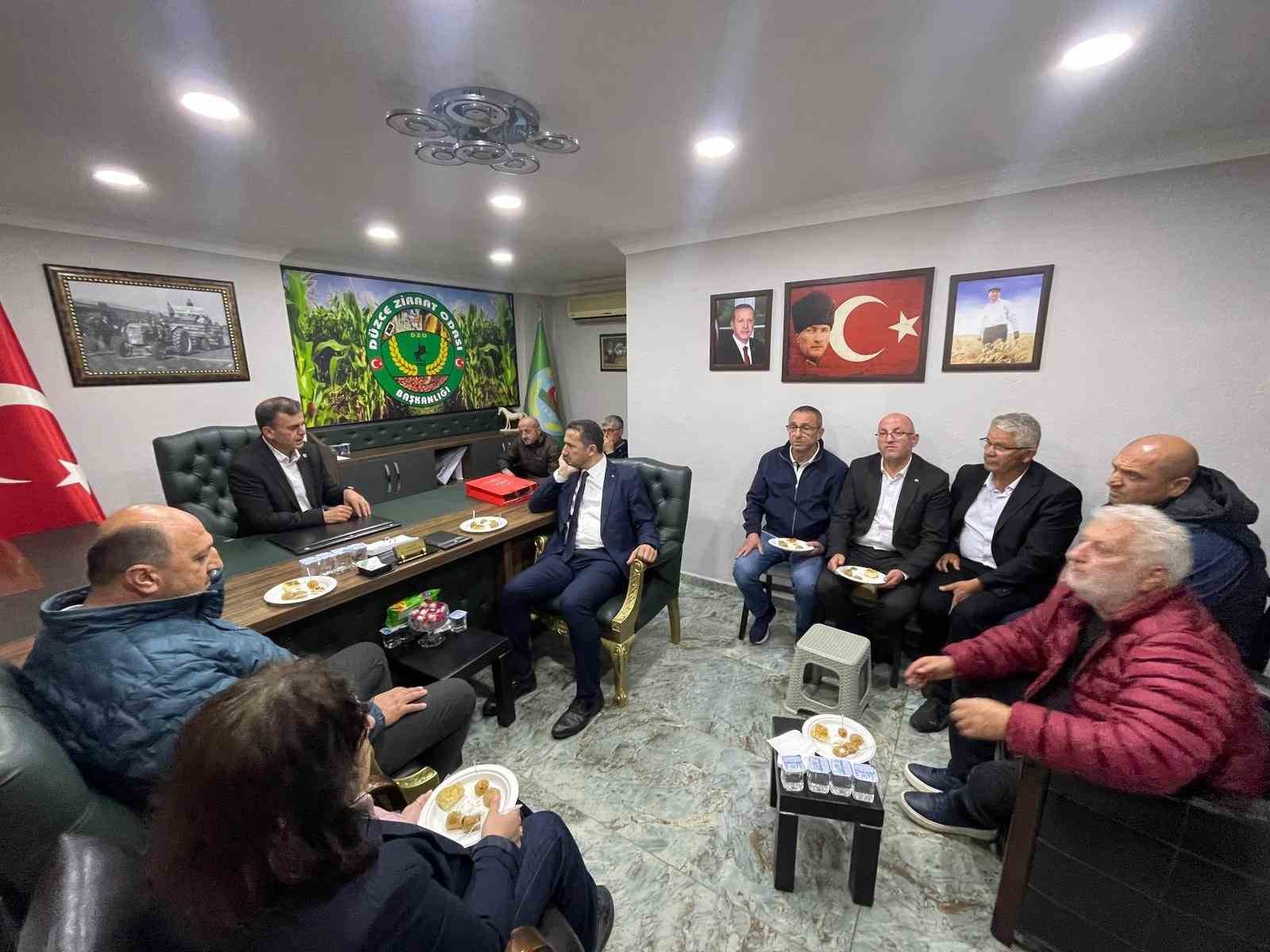 Şengüloğlu "Çiftçimizin emeği, Türkiye’nin geleceğidir"