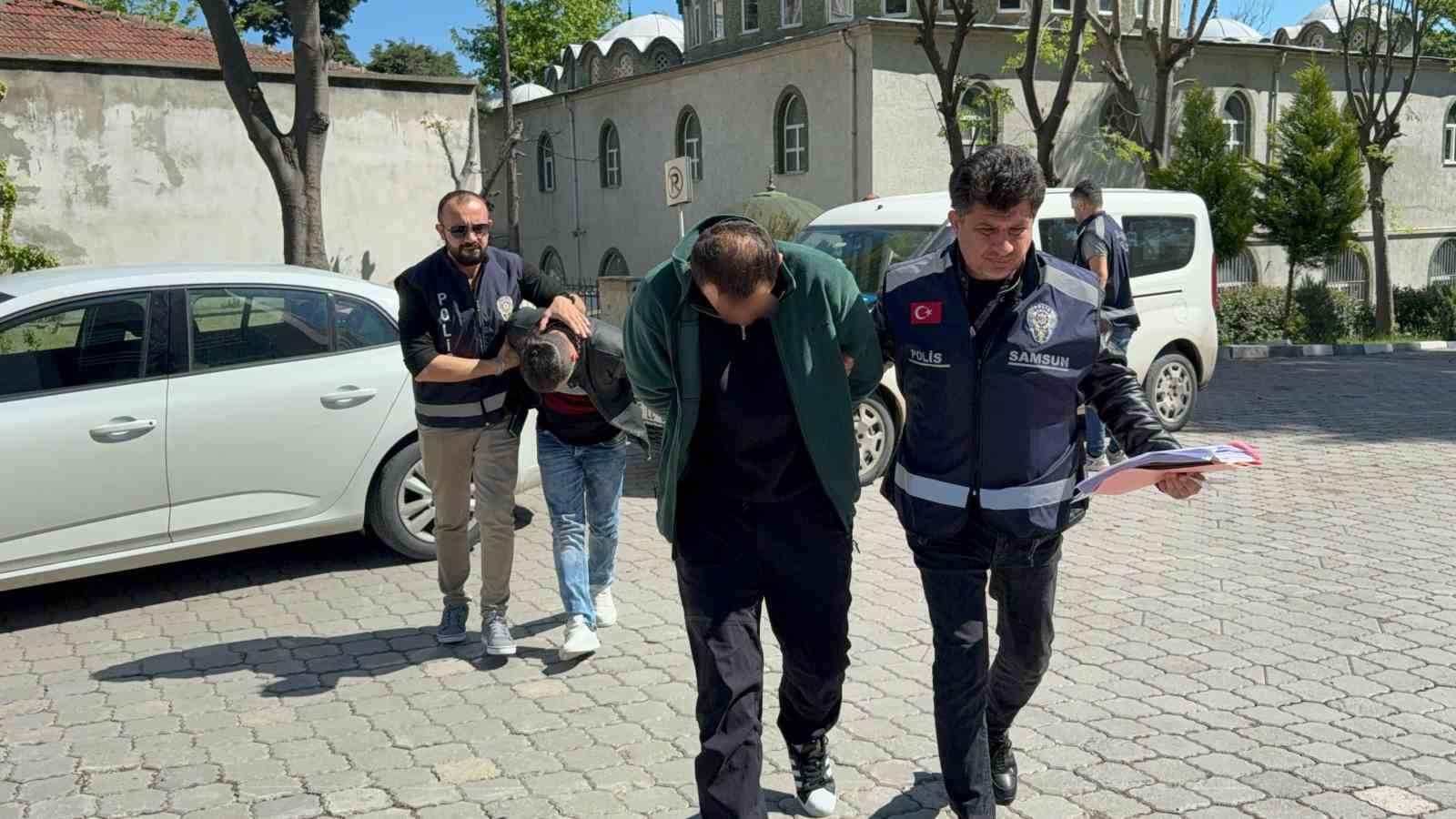Samsun’da iş yerinden 100 bin liralık hırsızlık: 4 kişi yakalandı