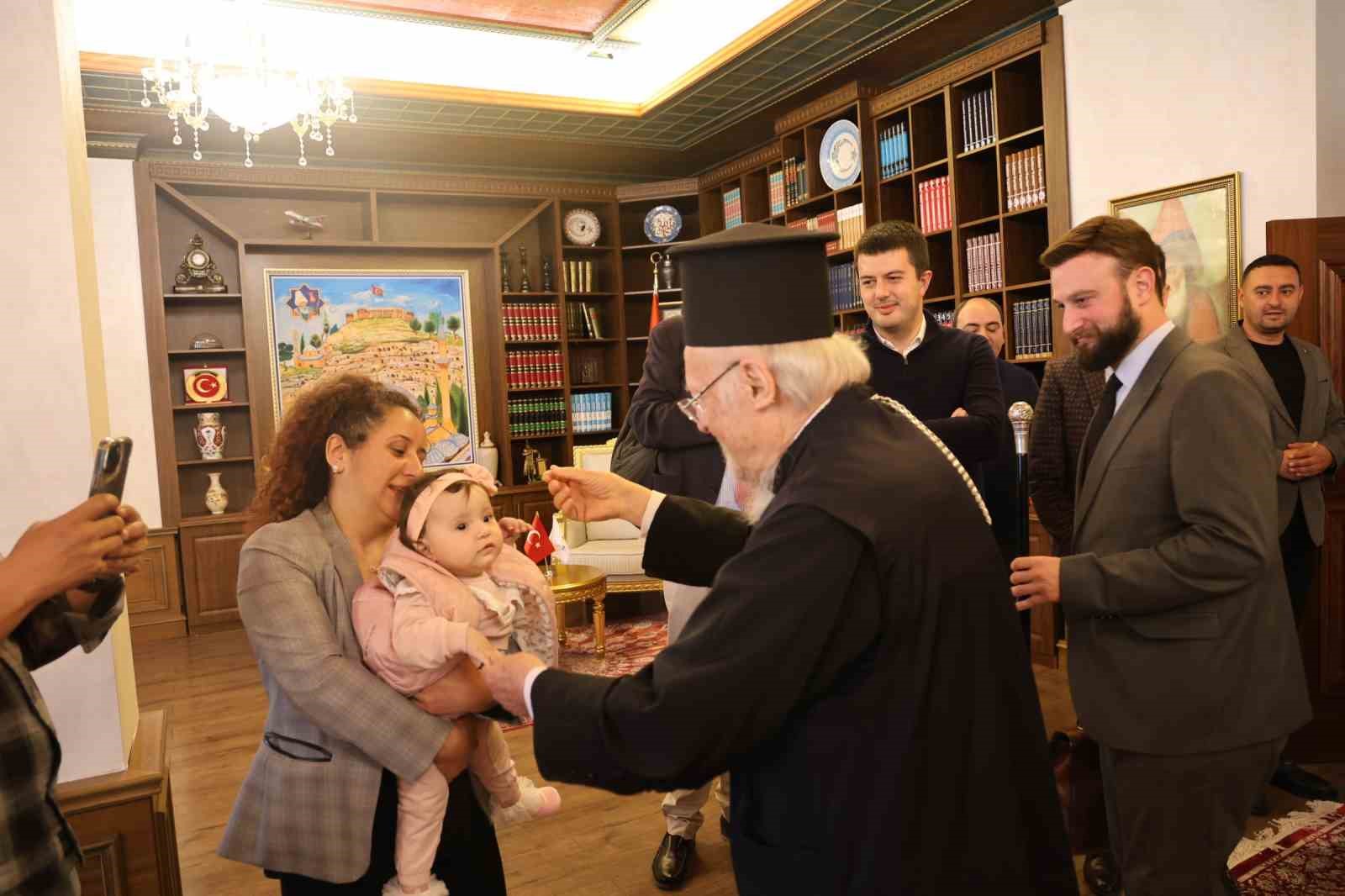 Fener Rum Patriği Bartholomeos Nevşehir’de temaslarda bulundu