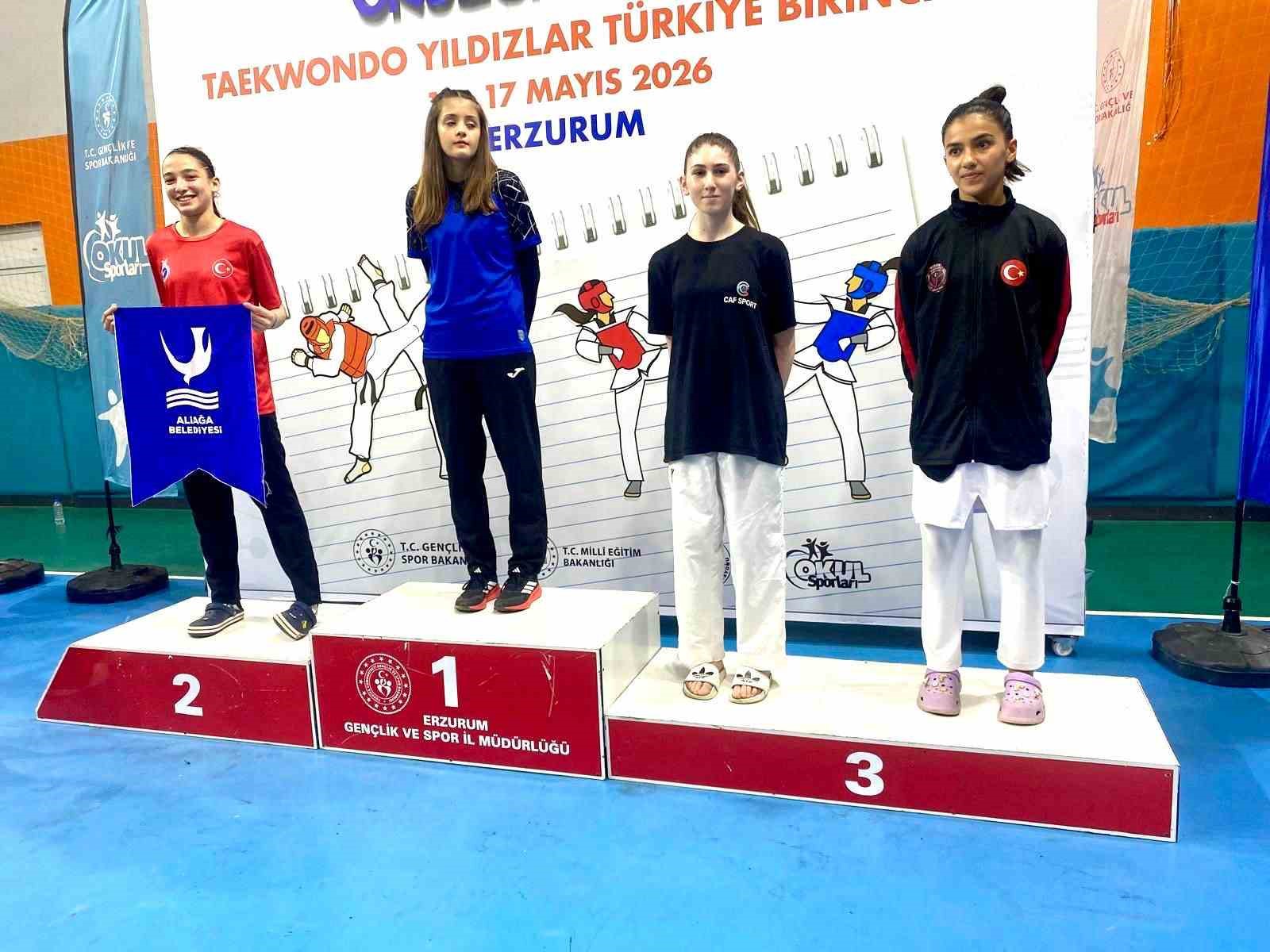 AGM Spor Kulübü’nden taekwondoda Türkiye derecesi