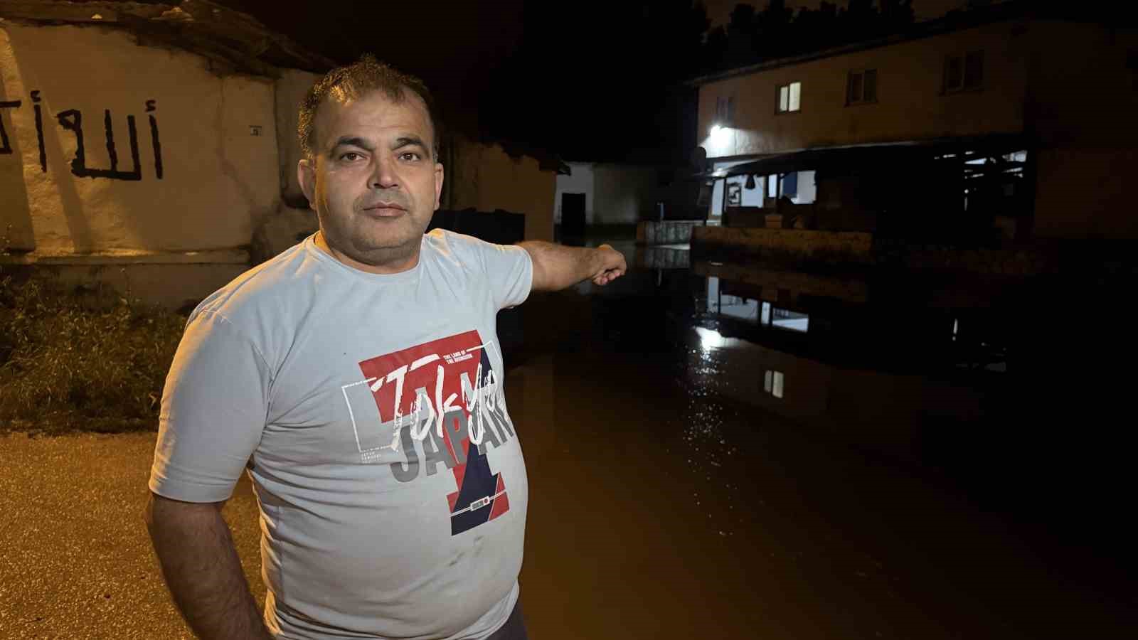 Turhal’da Yeşilırmak suyu taştı, bazı evleri su bastı