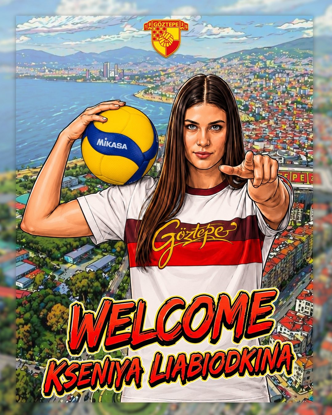 Göztepe Voleybol, Kseniya Liabiodkina’yı transfer etti