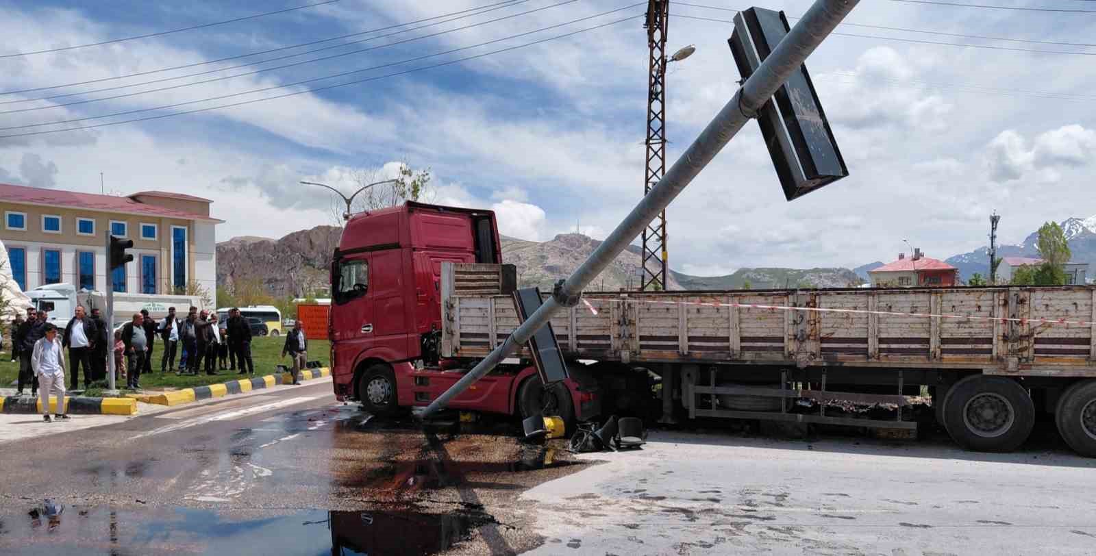 Van’da trafik kazası: 1 yaralı