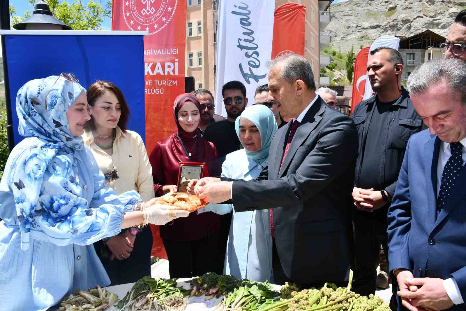 Hakkari’de yöresel lezzetler tanıtıldı