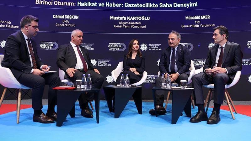 Dezenformasyonla Mücadele Ulusal Gençlik Zirvesi 2026'da deneyimli gazeteciler gençlerle tecrübelerini paylaştı