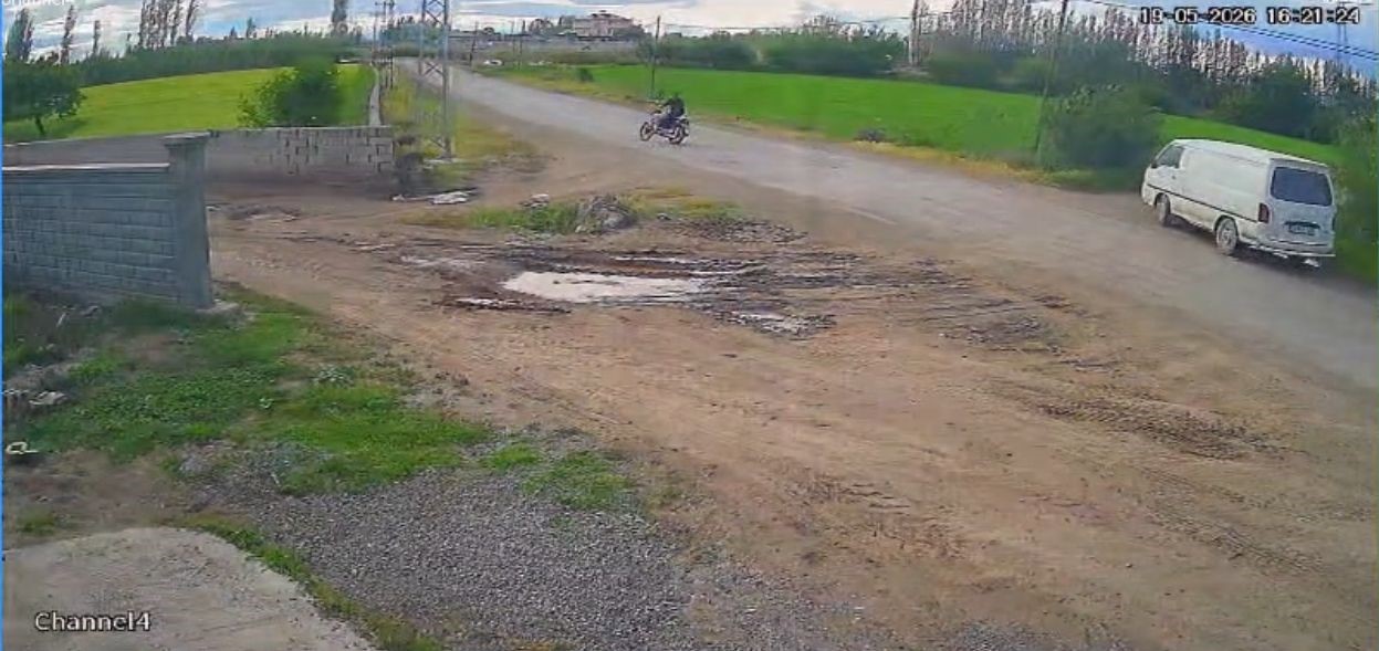 Iğdır’da kontrolden çıkan motosiklet direğe çarptı: 1 yaralı