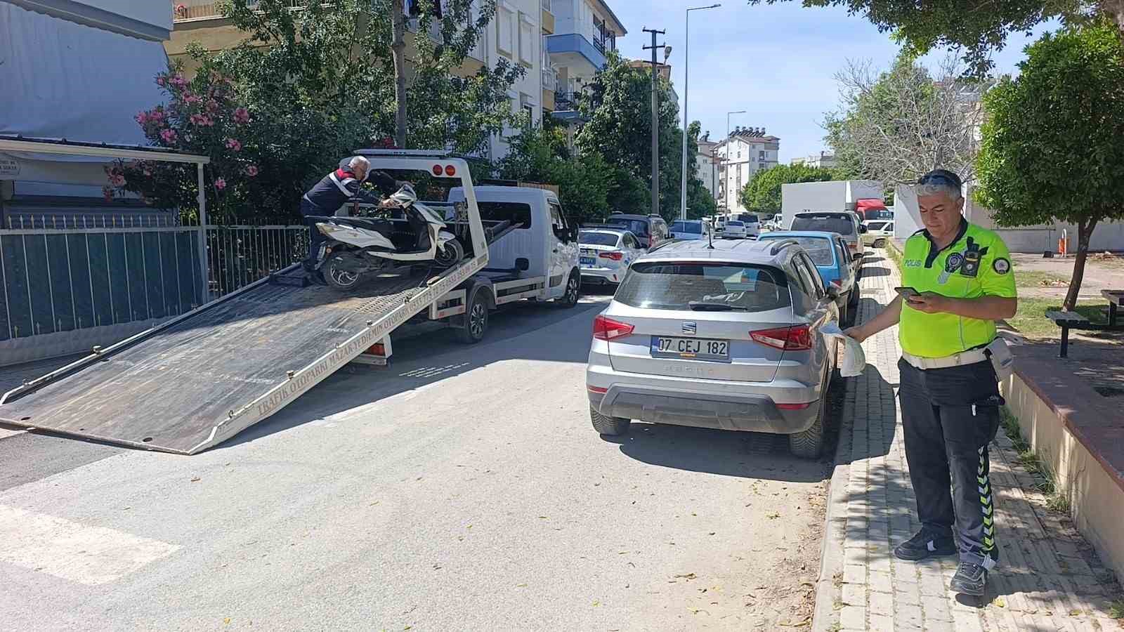 Akrobatik hareketler yaptı, 92 bin 878 TL ceza yedi