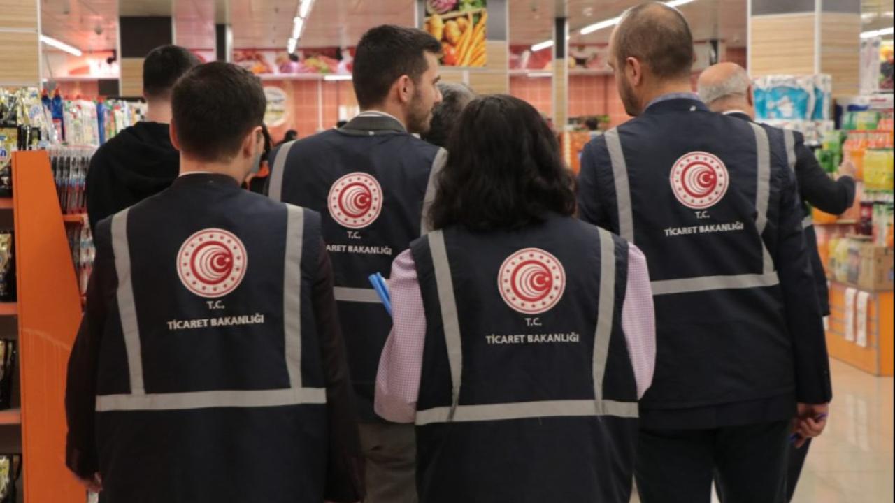 Ticaret Bakanlığı piyasa denetimlerinde 1,1 milyar lira ceza kesti
