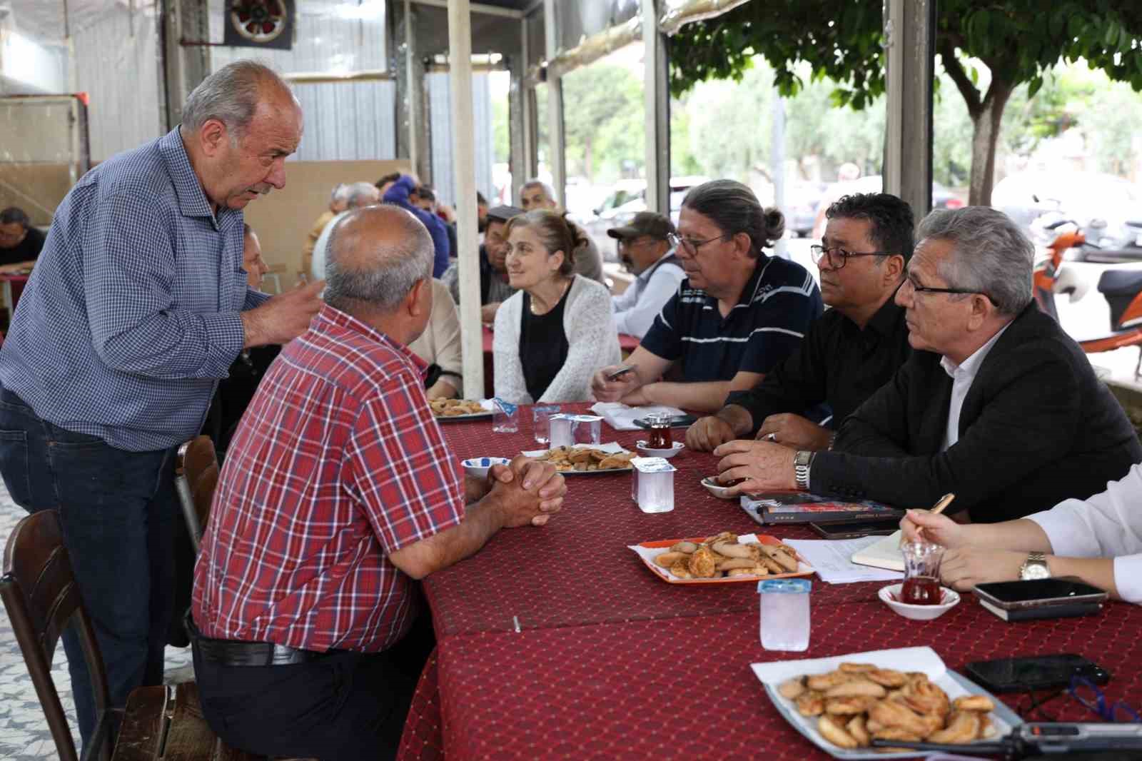 Başkan Tetik, Şirinevler’de vatandaşları dinledi