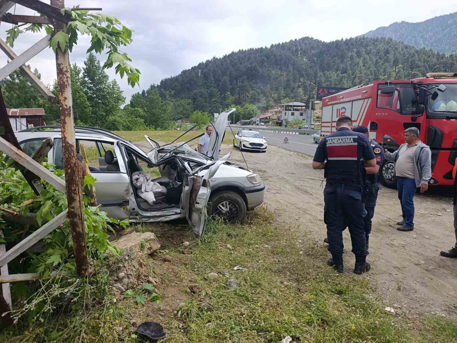 Kahramanmaraş’ta trafik kazası: 1 yaralı