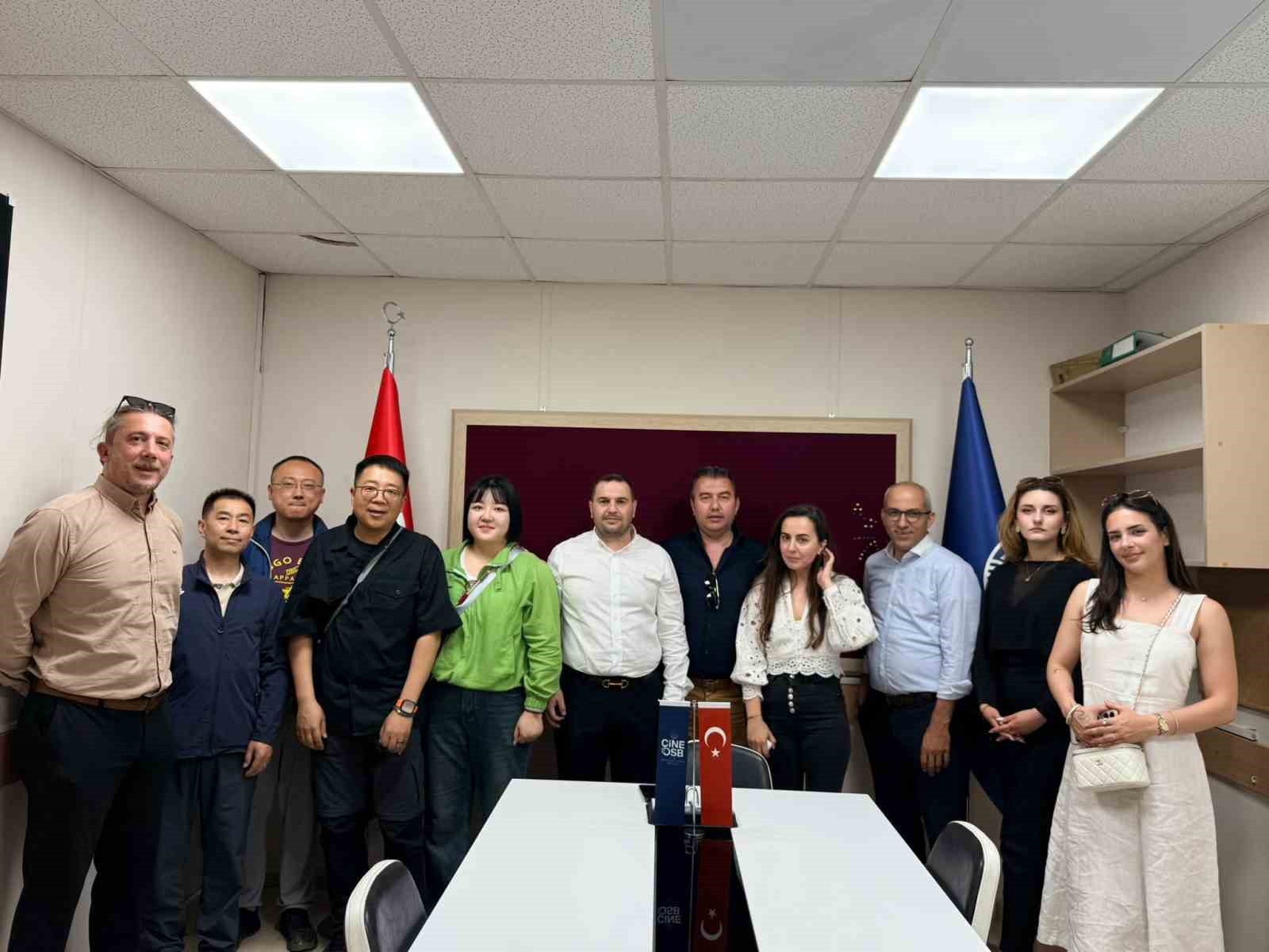 Çin’den Çine OSB’ye 300 milyon Euro’luk dev yatırım ziyareti