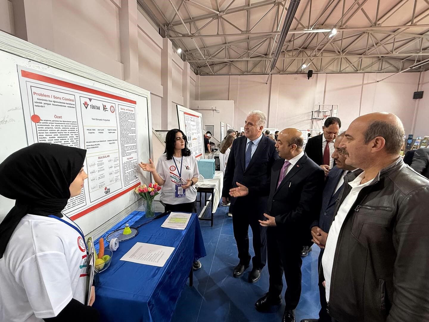 Erzincan Lisesinde Bilim Fuarı düzenlendi