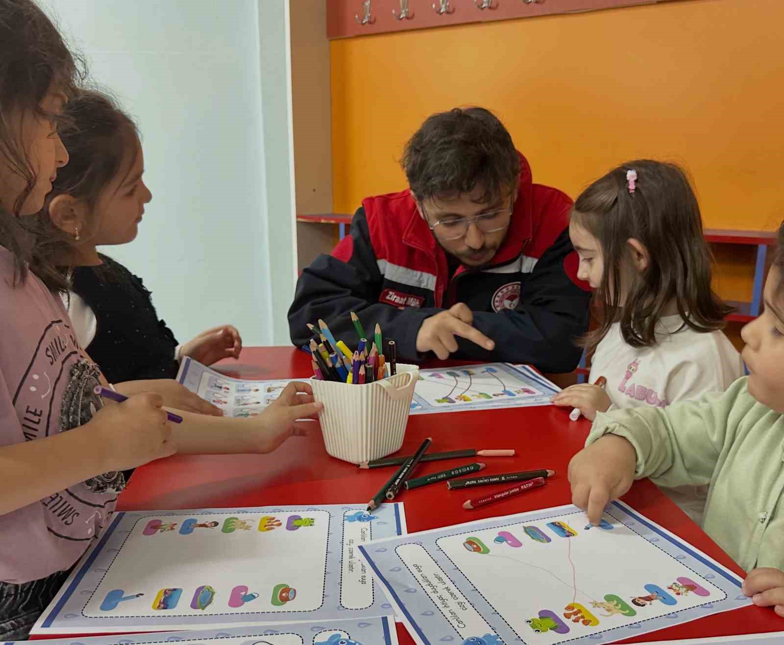 Aydıntepe’de minik öğrencilere su verimliliği anlatıldı