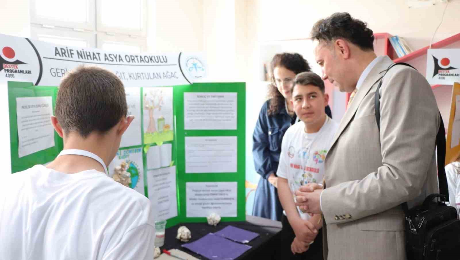 Bozüyük TÜBİTAK 4006-B bilim fuarı açıldı