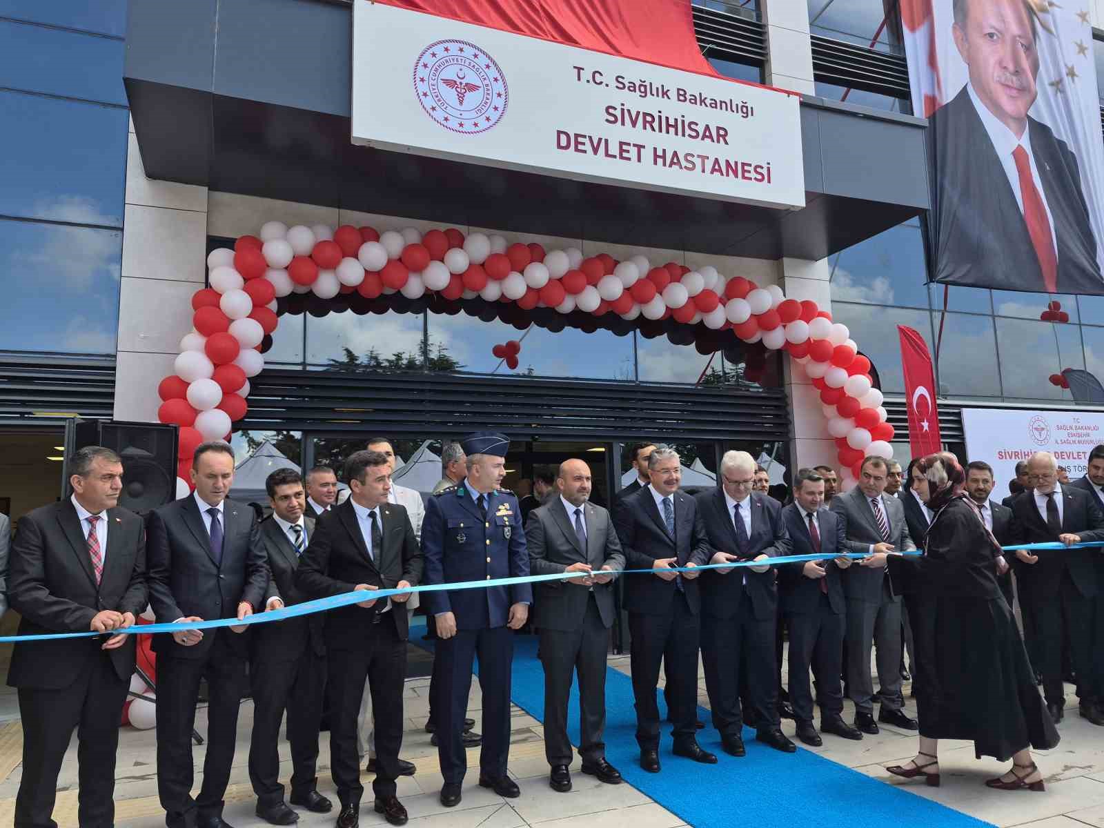 Sivrihisar Devlet Hastanesi, düzenlenen törenle açıldı