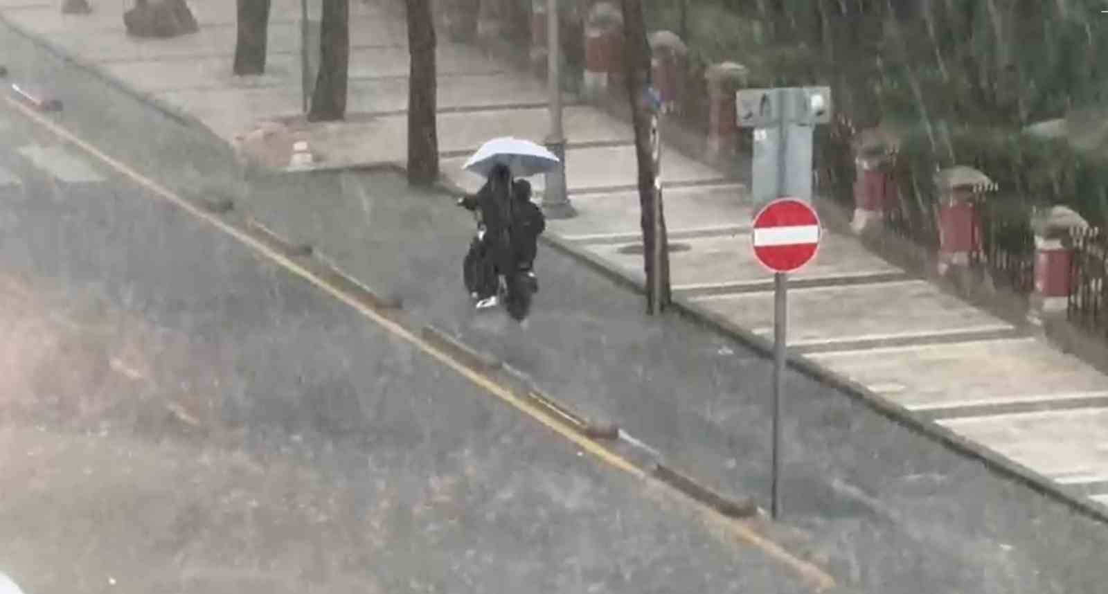 Muğla’da sağanak ve dolu hayatı olumsuz etkiledi