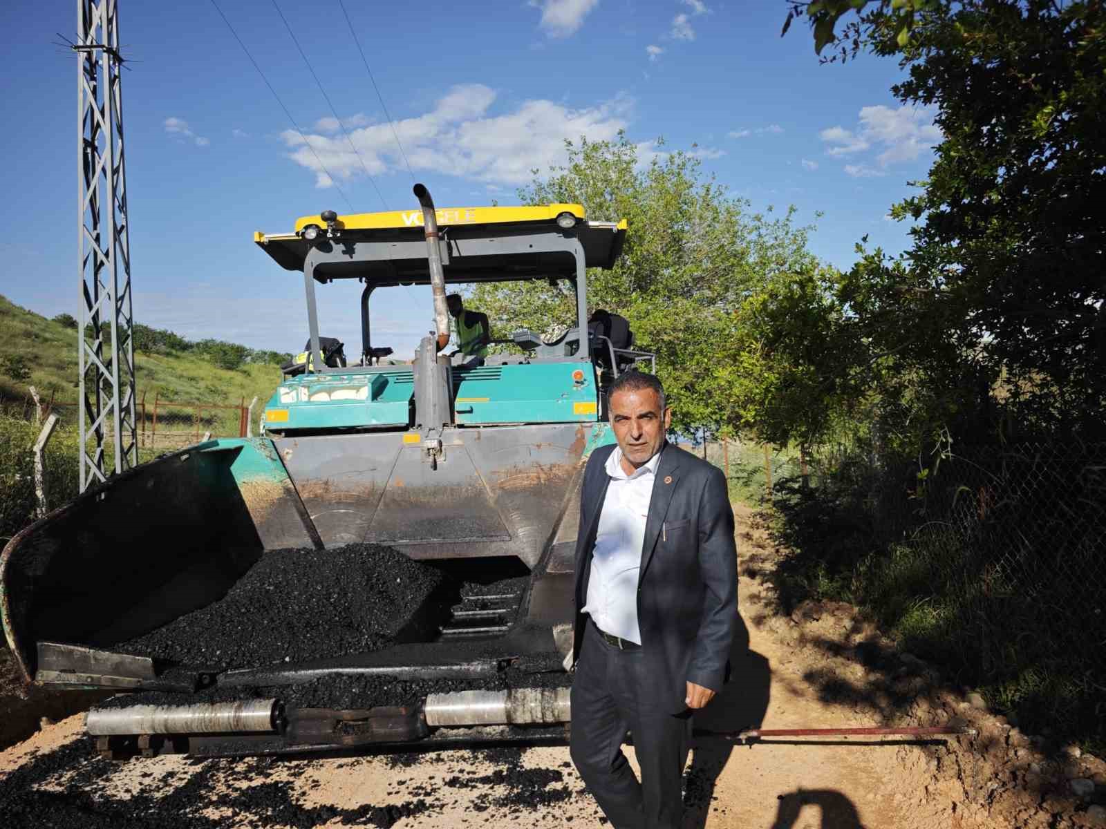 Kahta’da Millet Bahçesi yolu nihayet açılıyor