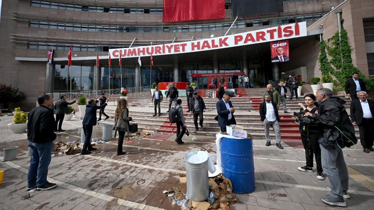 CHP Genel Merkezi'nde başlayıp devam eden olaylara ilişkin soruşturma