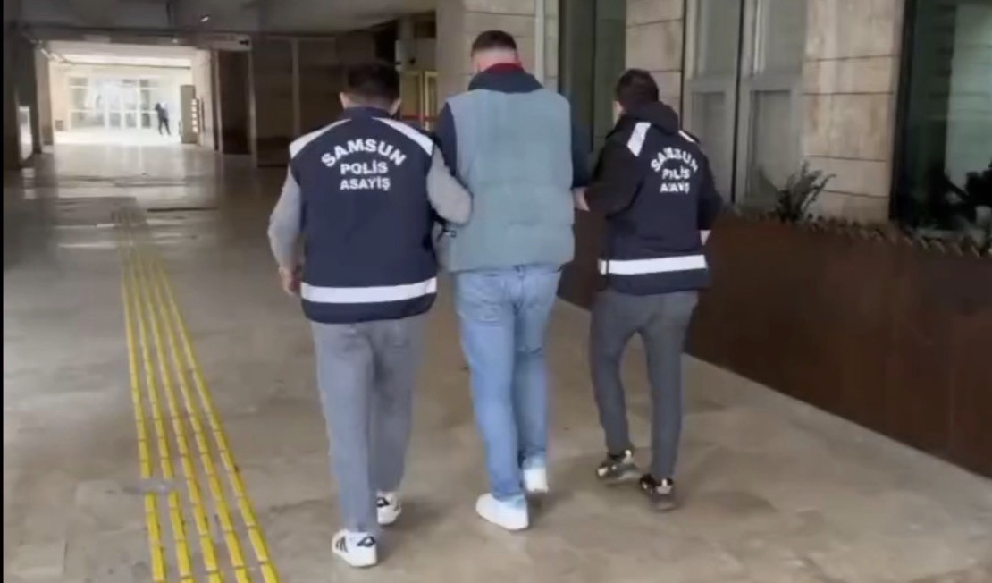 Samsun’da 17 yıl hapis cezalı firari yakalandı