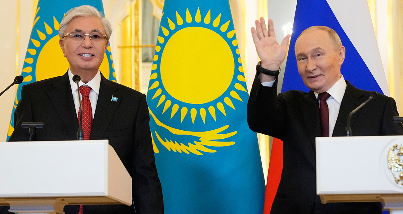 Putin’den Kazakistan’a üç günlük resmi ziyaret