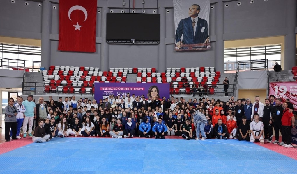 Tekirdağ’da taekwondo şöleni: 7 İlden 365 sporcu Tekirdağ’da buluştu