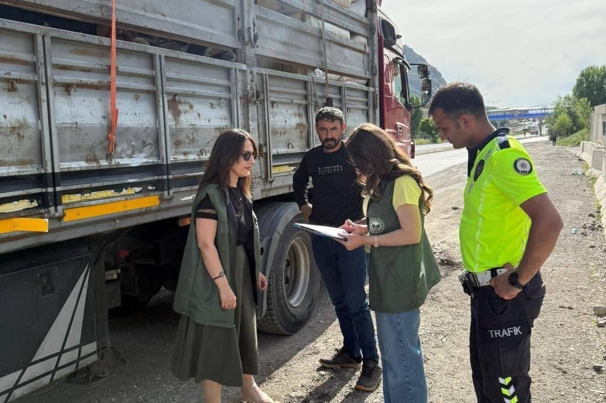 Tercan’da kurbanlık hayvan sevkiyatlarına sıkı denetim