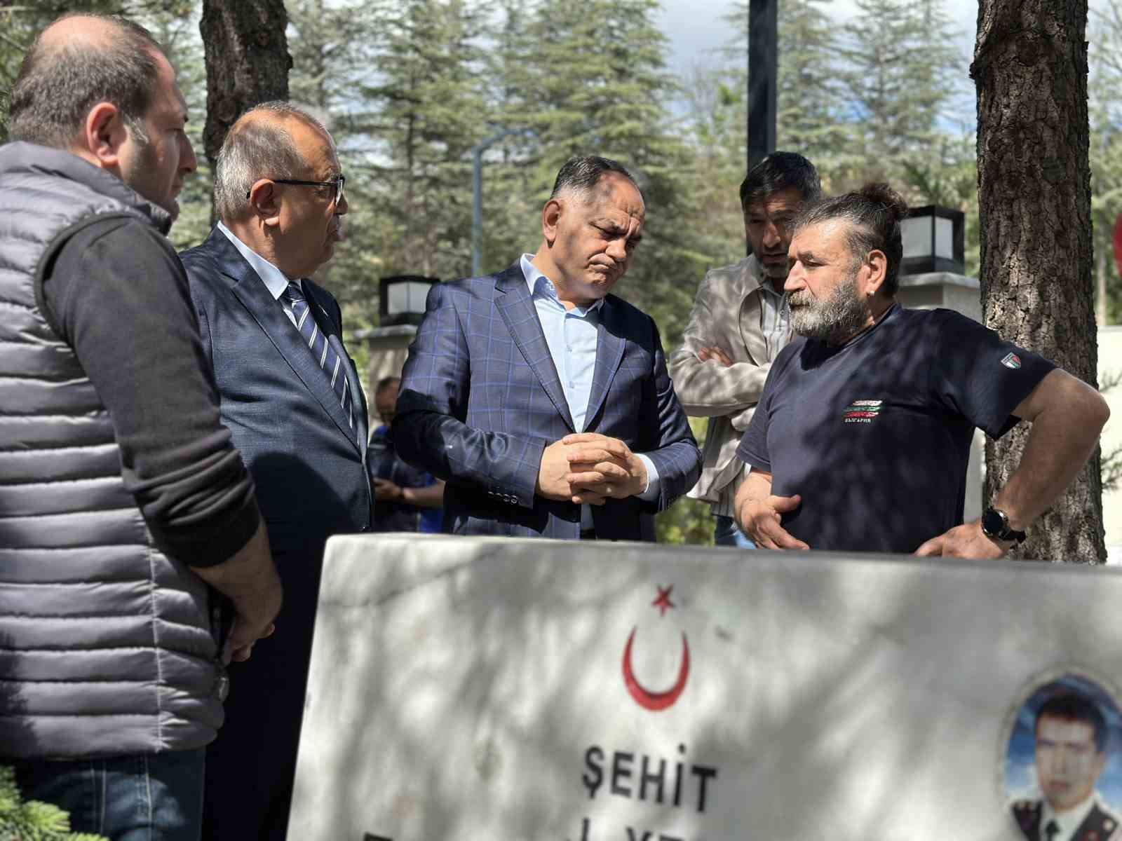 Çankırı’da şehitler dualarla anıldı