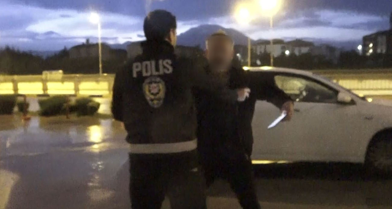 Trafik denetiminde ilginç anlar