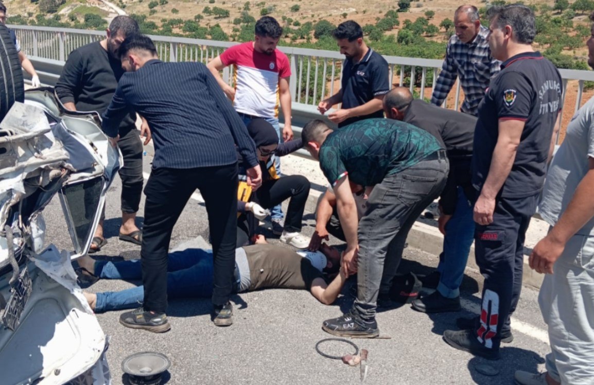 Şanlıurfa’da kurban kesimi sonrası kaza: 5 yaralı