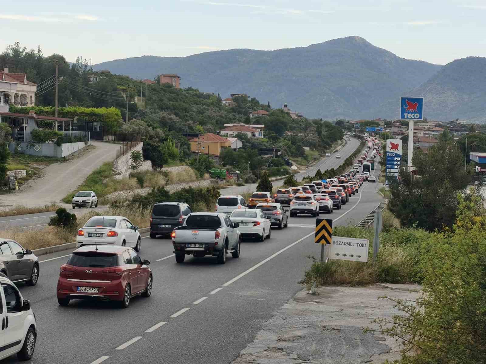 Tatilciler Muğla’ya akın etti