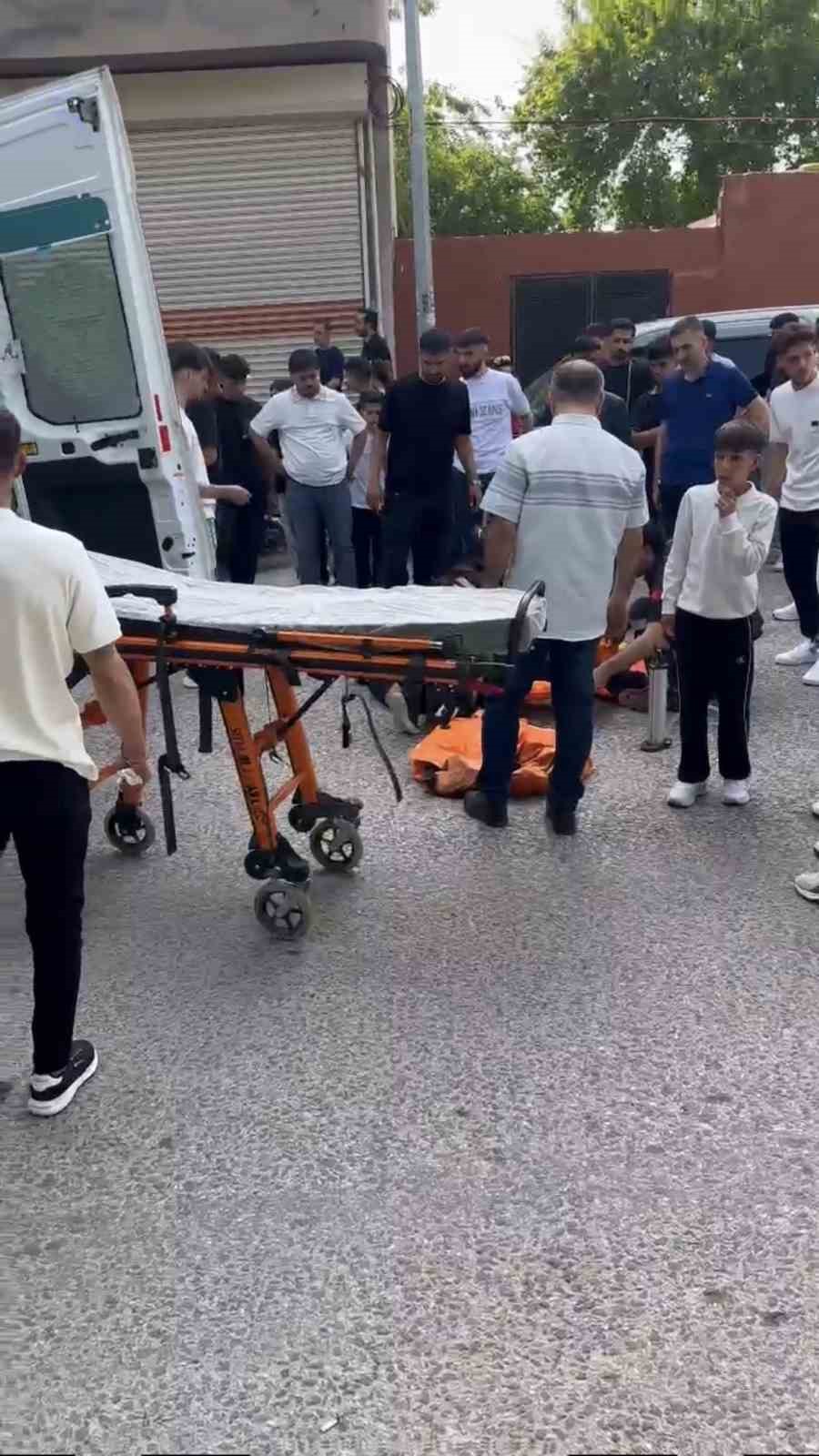 Mardin’de motosikletin çarptığı kız çocuğu yaralandı